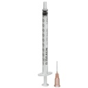 Omnifix 100 Duo Insulinspritzen 1 ml M. Beigel. Kanüle 0,45x12 mm (100 Stck.)