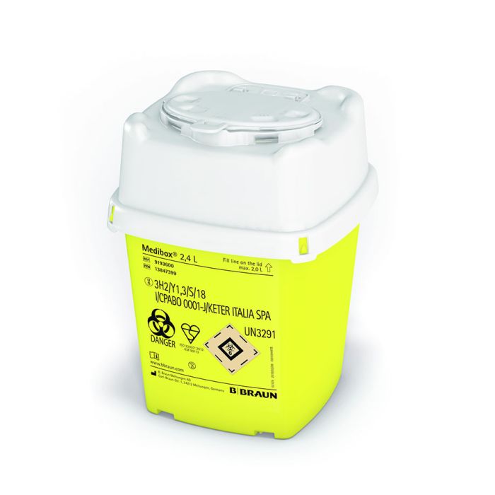 [PET 9193600] Medibox Kanülensammler 2,4 Ltr.