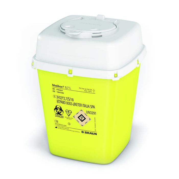[PET 9193627] Medibox Kanülensammler 5,7 Ltr.