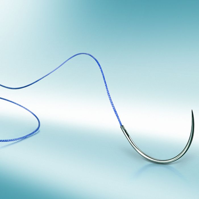 [PET C0058626] Novosyn PRECUT, 2/0=3 Nahtmaterial Violett, Fadenlänge 3 x 45 cm (36 Stck.)