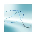 Dafilon DS 19, 2/0=3 Nahtmaterial Blau, Fadenlänge 45 cm (36 Stck.)