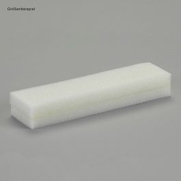 Alu-Schiene Ingo, 20 x 3 cm, 3 cm hoch Beidseitig gepolstert