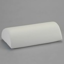 Halbrolle Ron, Gr. 1, 40 x 22 x 11 cm Mit Kunstlederbezug weiß