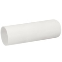 Nacken- und Knierolle Emil, 50 x 15 cm PU-beschichtet, elfenbeinweiß