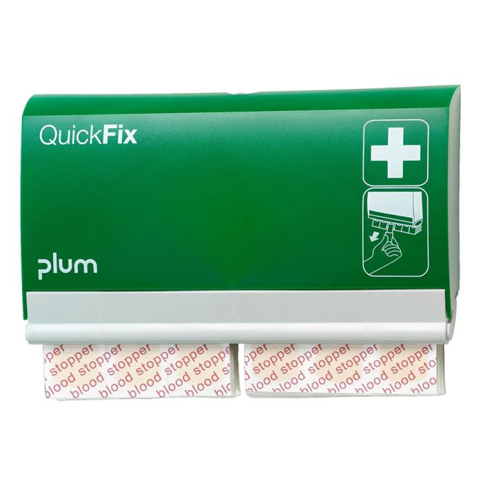 QuickFix Pflasterspender Inkl. 2 Blood Stopper Refills