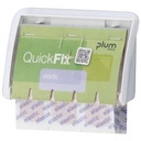 QuickFix UNO Pflasterspender transparent Inkl. 45 Pflasterstrips elastic