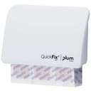 QuickFix UNO Pflasterspender weiß Inkl. 45 Strips elastic