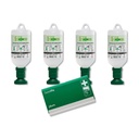 Plum Augenspüllösung 4 x 500ml (4604) u. 1 x QuickFix Pflasterspender leer (5500)