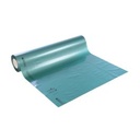 OnlyU PEM-Einweg-Gleitfolie grün 600mm x 100 m mit Abrollkarton u. Folienmesser