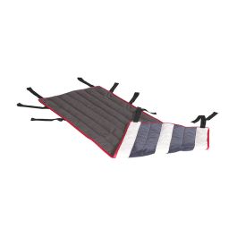 [PMM PM-2076] Alpha Gleitmatte RS 130 x 45 cm Mit Zugschlaufen, Cotton / Naturdrell