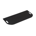 Alpha Rutschbrett 74 x 32 cm Mit abgerundeten Ecken, schwarz