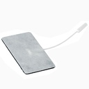 Gewebe-Elektroden 45 x 80 mm, selbstklebend (4 Stck.)