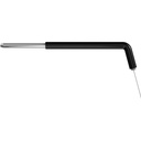 Nadelelektrode monopolar 10 x 0,2 mm, 45° abgewinkelt
