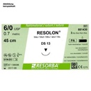RESOLON DS 13 4/0=1,5 blau monofil Nahtmaterial Fadenlänge 45 cm (36 Stck.)