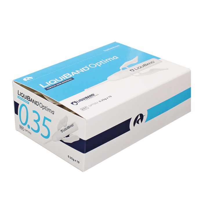[RES OPT002] LiquiBand OPTIMA Hautkleber Steril (10 Ampullen á 0,35 g)