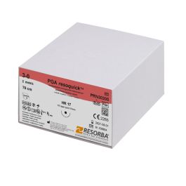 PGA-RESOQUICK HR 17 3/0=2, ungefärbt Nahtmaterial Fadenlänge 70 cm (24 Stck.)