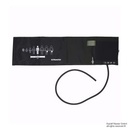 Klettenmanschette Erwachsene 54,5 x 14,5 cm, 1-Schlauch, schwarz