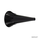 Einmal-Ohrtrichter, Ø 2,5 mm, schwarz (100 Stck.)