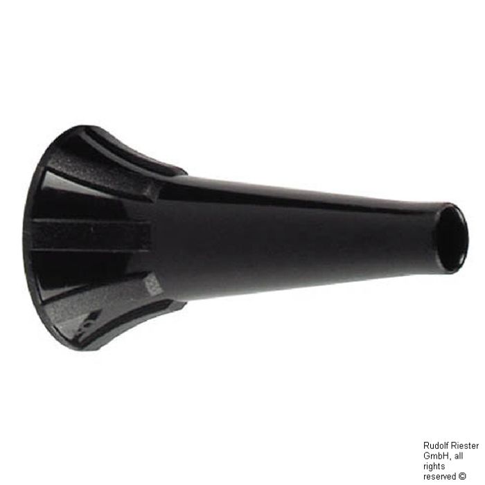 Einmal-Ohrtrichter, Ø 5 mm, schwarz (100 Stck.)
