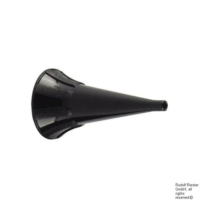 Trichter, wiederverwendbar, Ø 2 mm Schwarz (10 Stck.)