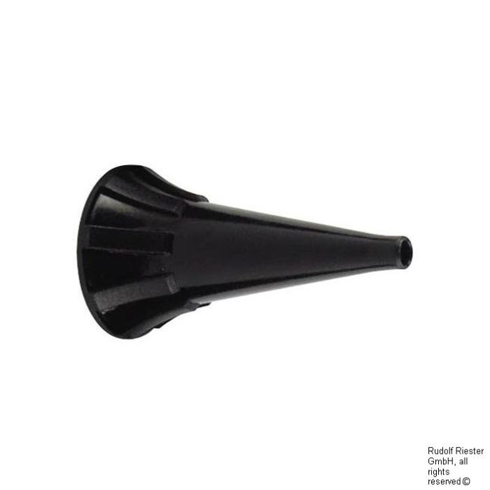 [RIE 10779] Trichter, wiederverwendbar, Ø 2,5 mm Schwarz (10 Stck.)