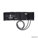 Blutdruckmanschette Klett 2-Schlauch 54,5 schwarz