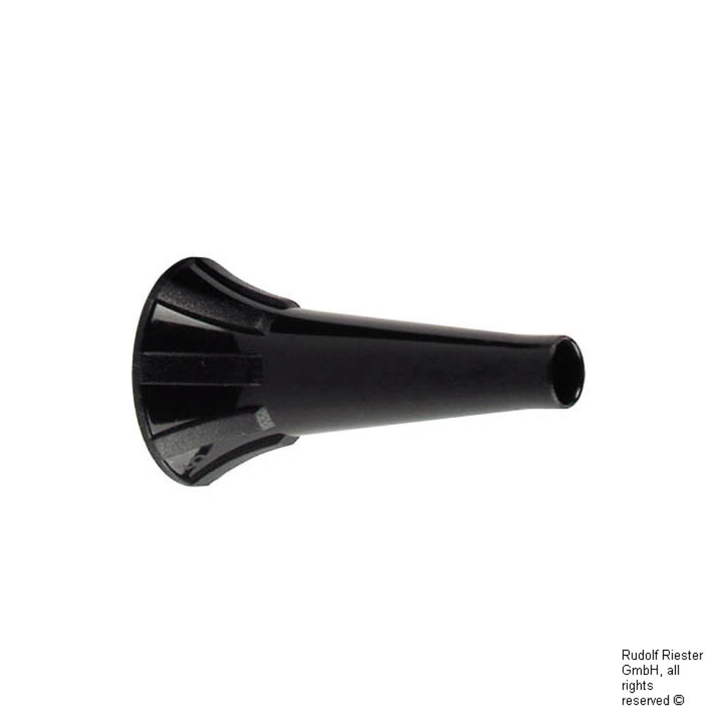 [RIE 14061-535] Einmal-Ohrtrichter, Ø 5 mm, schwarz Für e-scope (100 Stck.)