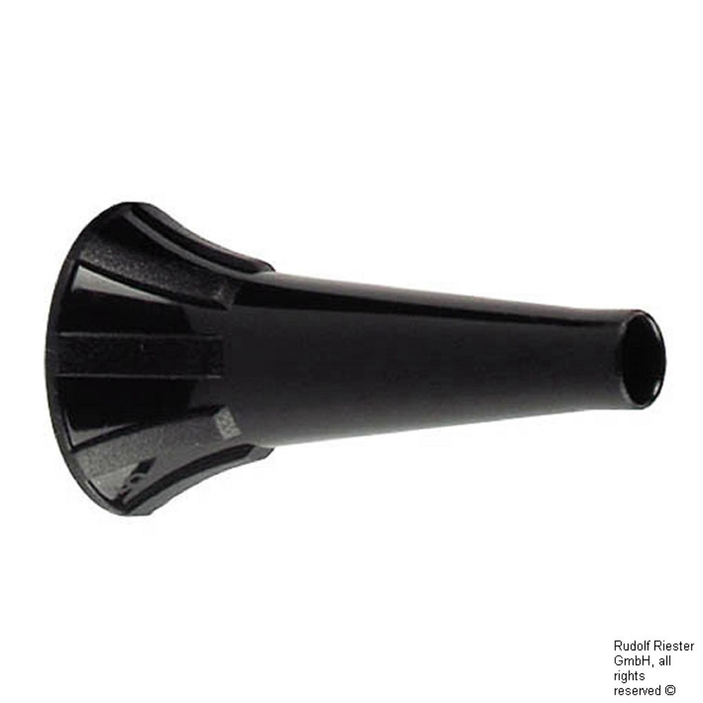 [RIE 14062-535] Einmal-Ohrtrichter, Ø 5 mm, schwarz Für e-scope (500 Stck.)