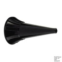 Einmal-Ohrtrichter, Ø 2,5 mm, schwarz Für e-scope (1000 Stck.)
