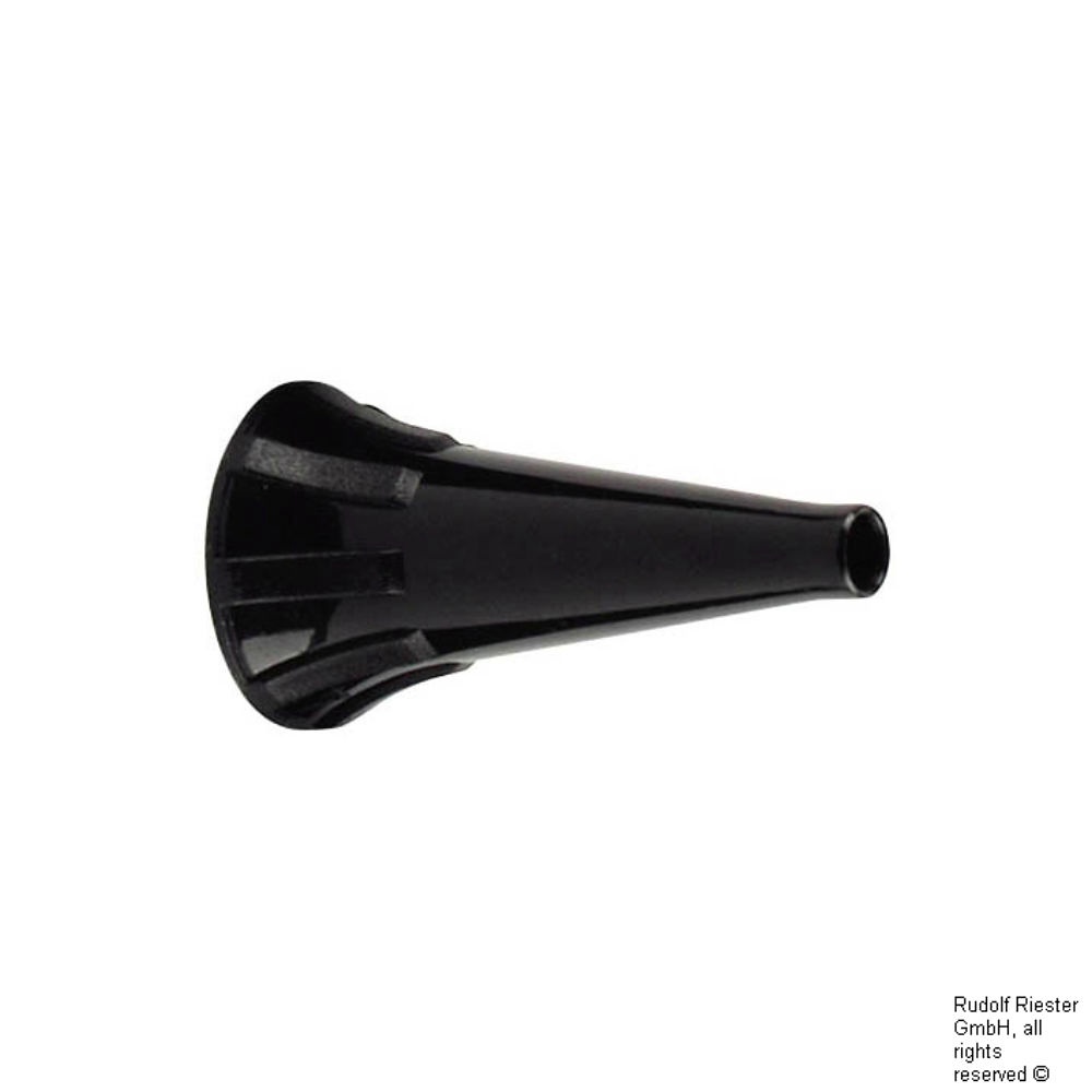 [RIE 14063-534] Einmal-Ohrtrichter, Ø 4 mm, schwarz Für e-scope (1000 Stck.)