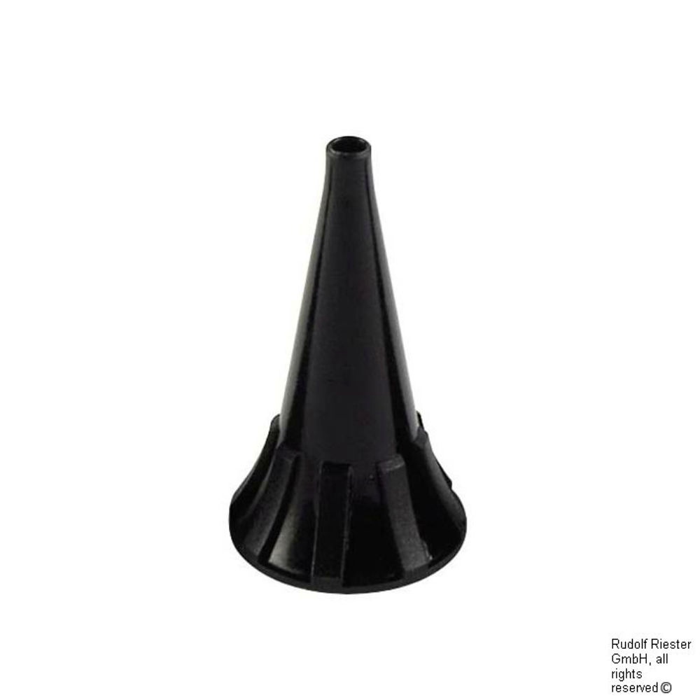 [RIE 14065-531] Einmal-Ohrtrichter, Ø 2,5 mm, schwarz Für ri-scope L1/L2 (1000 Stck.)