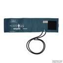 Klettenmanschette Erwachsene starke Arme Polsterlos, 63 x16 cm, 2-Schlauch