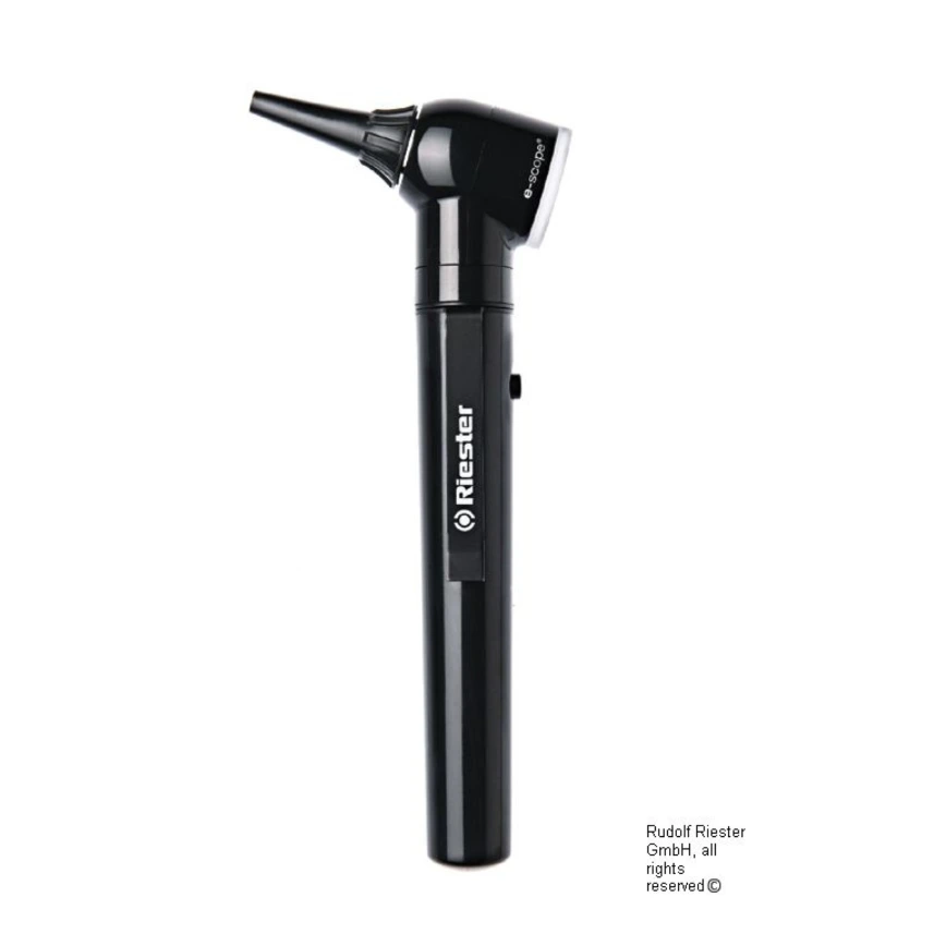 E-scope F.O. Otoskop LED 3,7 V schwarz