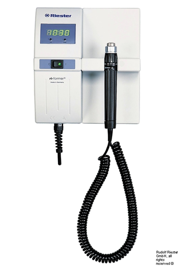 Ri-former Diagnosestation Wandmodell 3,5 V/100V-240V, mit 1 Griff, ohne Uhr