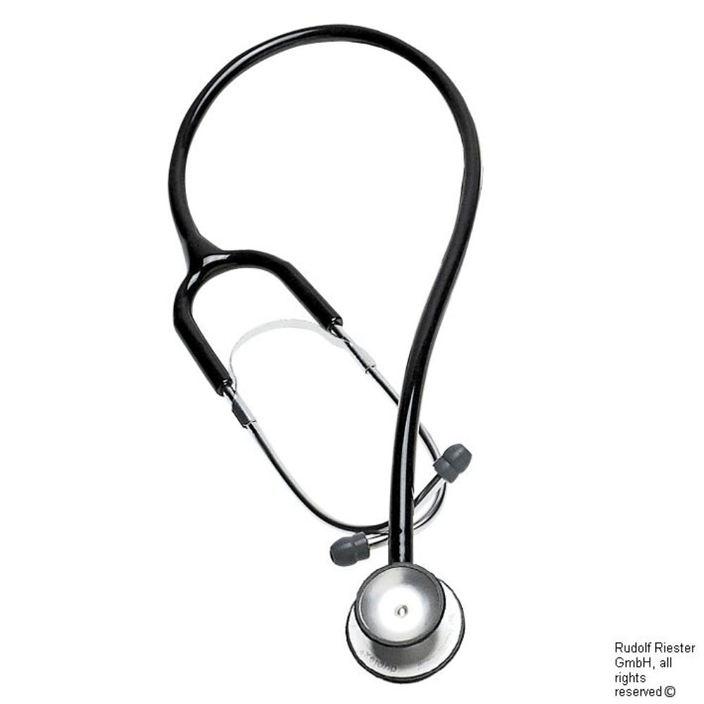 [RIE 4001-01] Duplex Stethoskop schwarz Aus Aluminium
