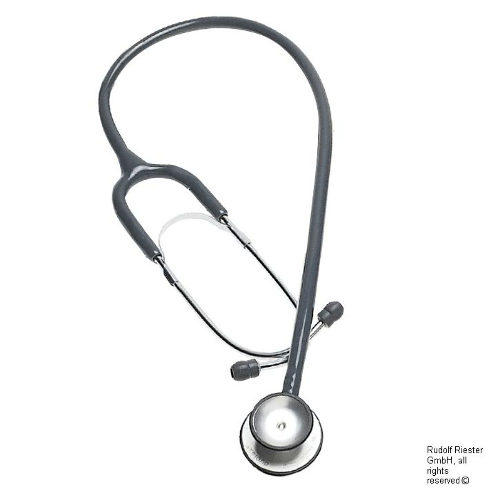 [RIE 4001-02] Duplex Stethoskop schiefergrau Aus Aluminium