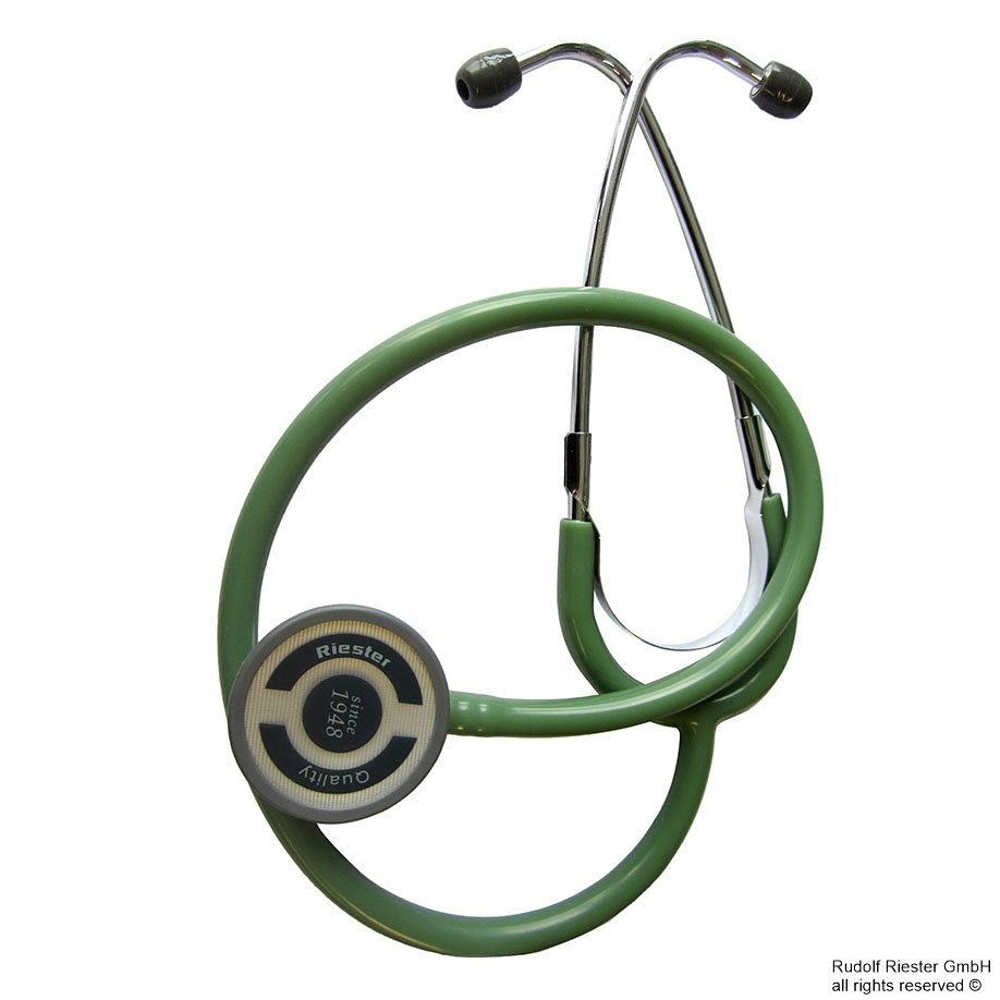 [RIE 4033-05] Duplex Stethoskop grün Aus Aluminium