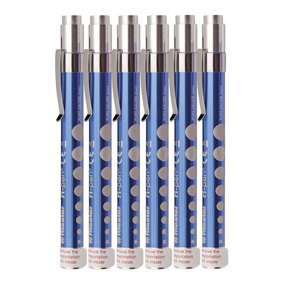 [RIE 5071] Ri-pen Diagnostikleuchten, blau LED 3 V (6 Stck.)
