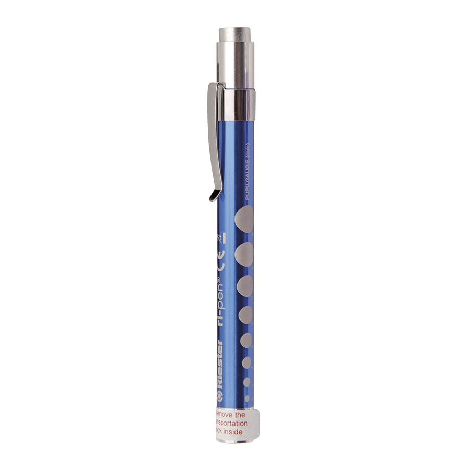 [RIE 5071-526] Ri-pen Diagnostikleuchte, blau LED 3 V, inkl. 2 Batterien Typ AAA