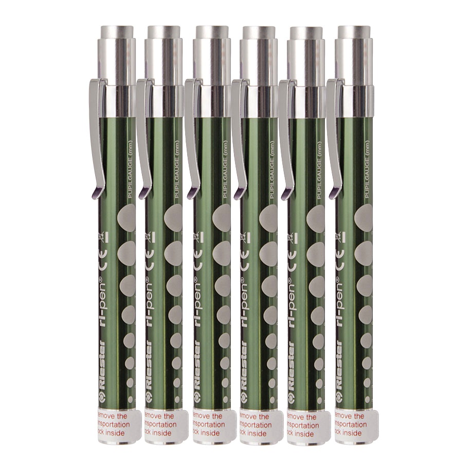 Ri-pen Diagnostikleuchten, grün LED 3 V (6 Stck.)