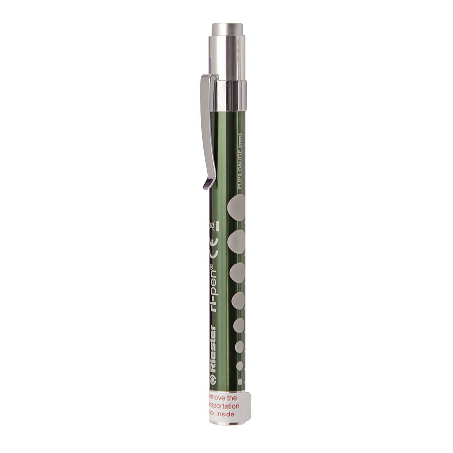 Ri-pen Diagnostikleuchte, grün LED 3 V, inkl. 2 Batterien Typ AAA