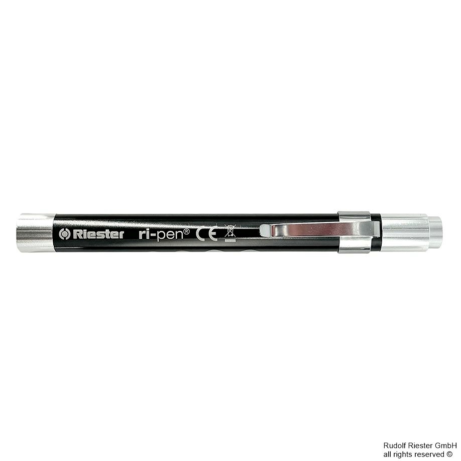 [RIE 5075-526] Ri-pen Diagnostikleuchte, schwarz LED 3 V inkl. 2 Batterien Typ AAA