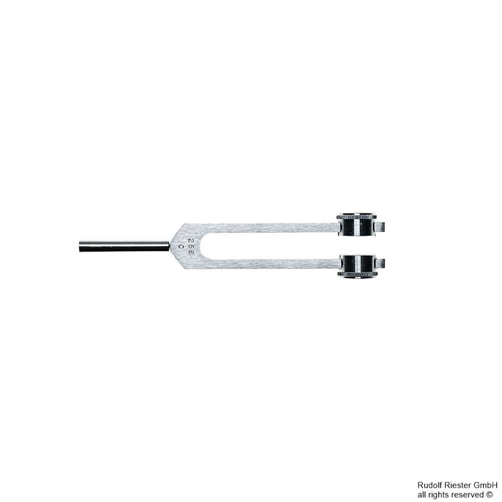 Stimmgabel c-1 256 Hz, Aluminium Mit Dämpfern