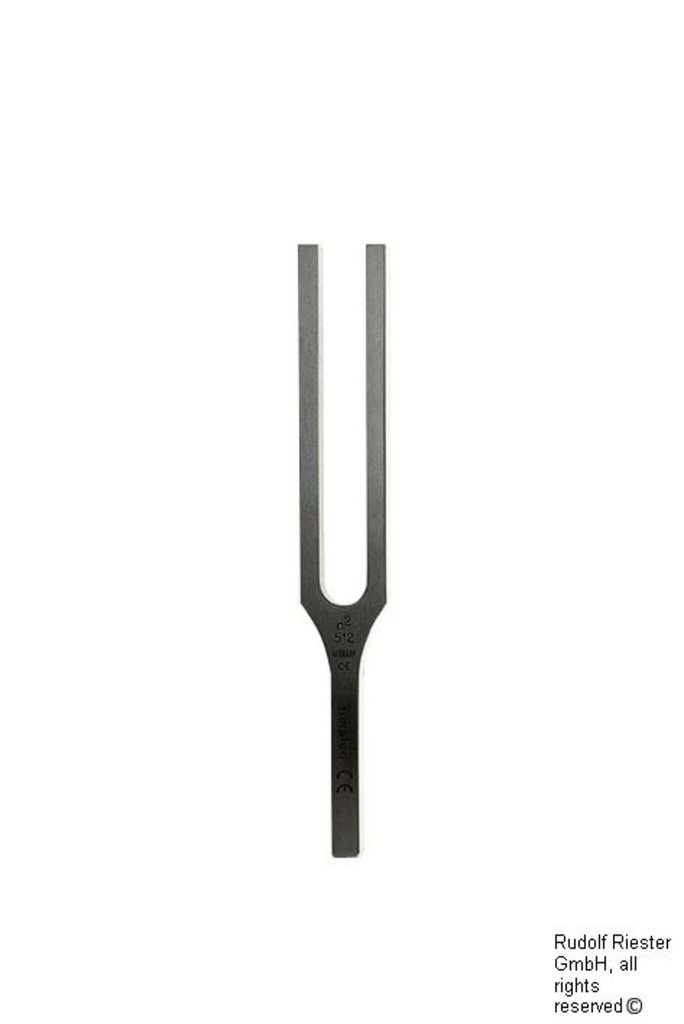 [RIE 5166] Stimmgabel c-2 512 Hz, Stahl Ohne Dämpfer