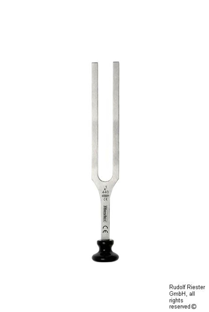 [RIE 5174] Stimmgabel a-1 440 Hz Mit Fuß, Stahl, ohne Dämpfer