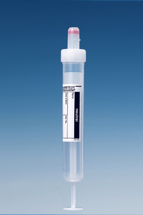 S-Monovetten 7,5 ml, 92 x 15 mm, ohne Präp., Papieretikett, steril (50 Stck.)
