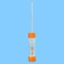 Microvetten 200 µl Lithium-Heparin Orange EU-Code, Aufdruck (100 Stck.)