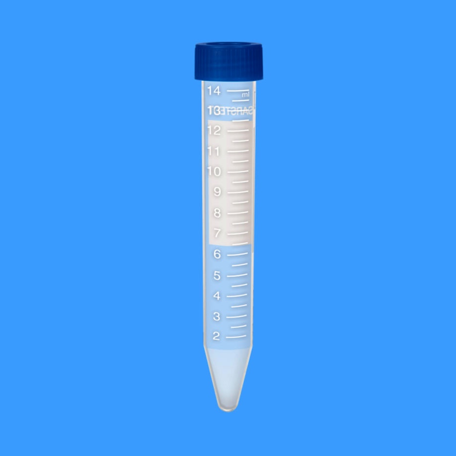 PP-Schraubröhrchen 15 ml, 120 x 17 mm Spitzboden (50 Stck.)