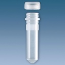 Mikro-PP-Röhrchen 2 ml, mit Beiliegendem Schraubverschluss (500Stck)