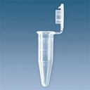 SafeSeal PP-Reaktionsgefäße 1,5 ml, mit Anhängendem Deckel farblos (4x250 Stck.)